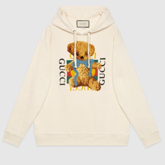 hoodie bear gucci